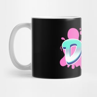 DNB - Junglist Splat (Pink) Mug